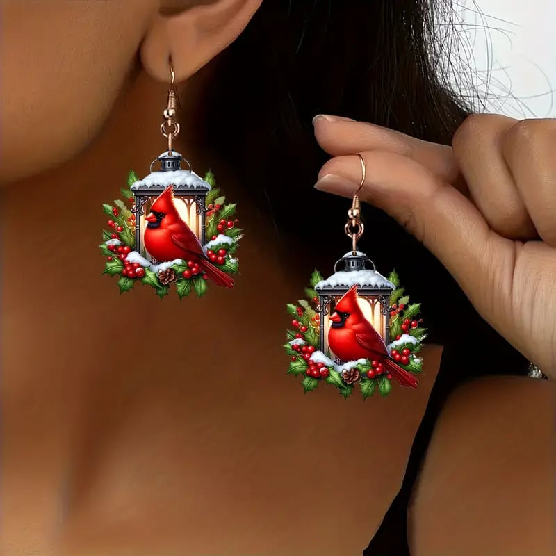 🌈Colorful Hummingbird Earrings🐦